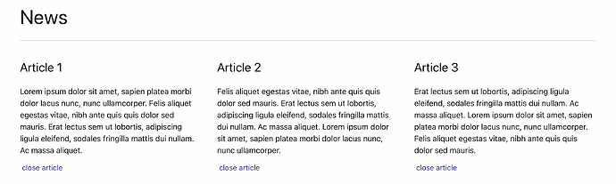 3-column articles_toggle opened_labels do not line up properly